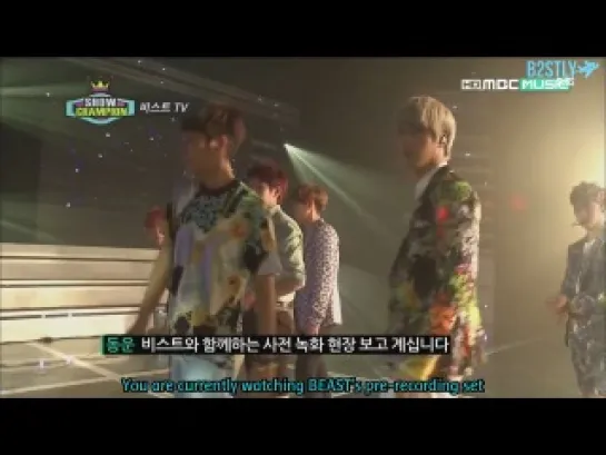 [ENG] 11.09.2012 BEAST TV @ MBC Music Show Champion