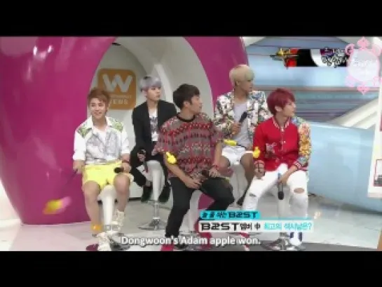 [ENG] 23.08.2012 Mnet Wide Open Studio - BEAST