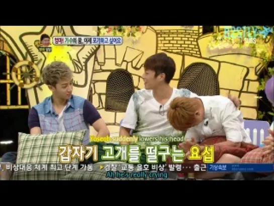 [ENG] 27.08.2012 KBS2 Hello Counselor, Ep.87 - YoSeob's message to KiKwang