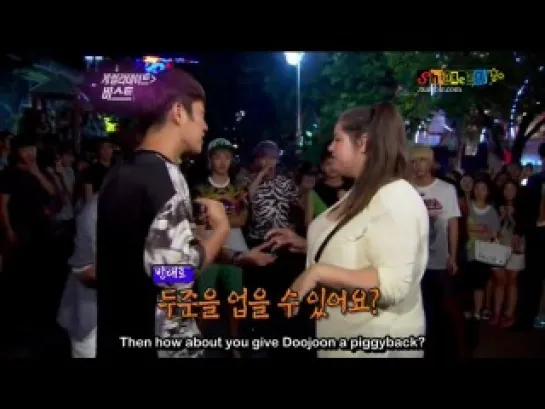 [ENG] 18.08.2012 KBS2 Entertainment Relay - BEAST Guerilla Date