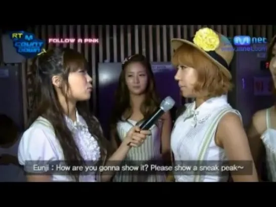 [ENG] 8.08.2012 RT M!Countdown - A-Pink Talk About BEAST "Midnight Sun"