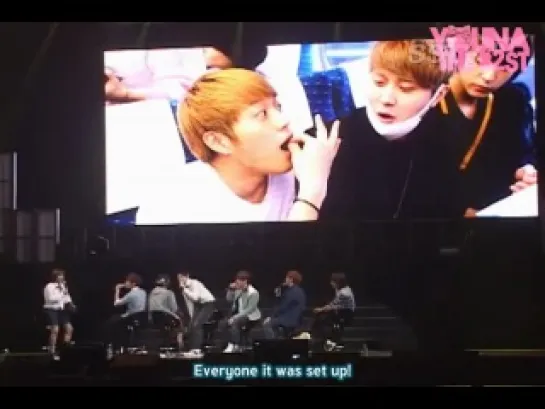 [ENG] 22.04.2012 SSTV - BEAST 2nd Official Fan Meeting: Revealing pictures