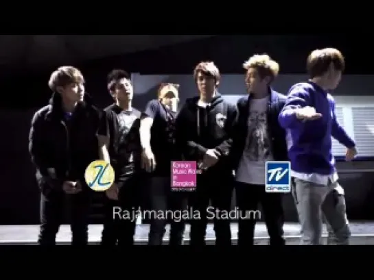 [ENG] 17.02.2012 Korean Music Wave in Bangkok 2012 - Greeting from BEAST