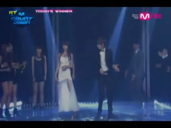 [ENG] 3.01.2012 Mnet RT Mcountdown, Episode 17 - HyunSeung & HyunA Triple Crown