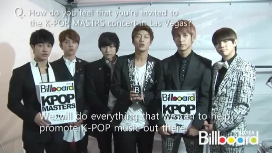 [ENG] 6.10.2011 Billboard K-POP Masters 2011 - BEAST Interview