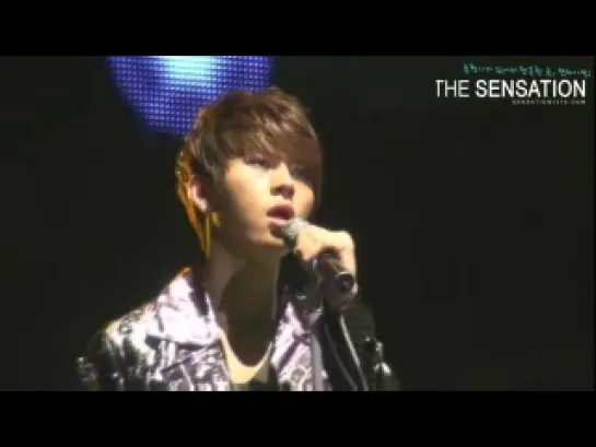 [FANCAM] 18/19.02.2011 JunHyung - Easy (Sincere Version) @ Welcome Back to BEAST Airline