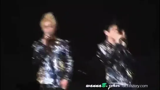 [FANCAM] 18/19.02.2011 YoSeob did Black & White move @ Welcome Back to BEAST Airline