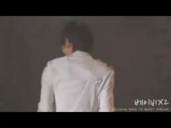 [FANCAM] 19.02.2011 Cute YoSeob @ Welcome Back to BEAST Airline