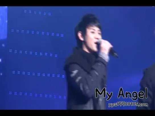 [FANCAM] 12.12.2010 YoSeob - Thank You #3 @ Welcome to B2ST Airline Concert