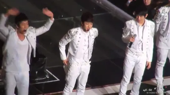 [FANCAM] 12.12.2010 KiKwang focus @ Welcome to B2ST Airline Concert