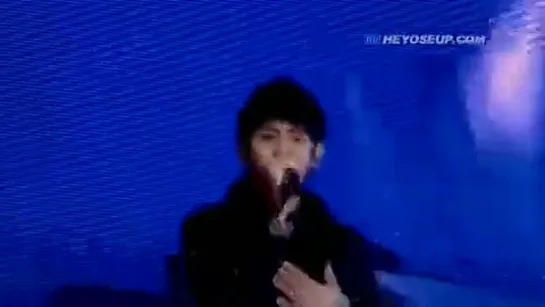 [FANCAM] 12.12.2010 YoSeob - Thank You @ Welcome to B2ST Airline Concert