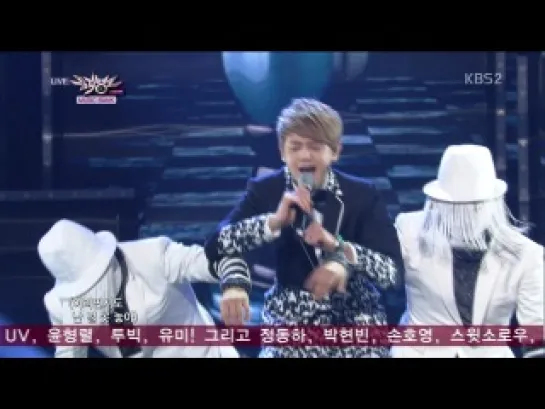 [PERF] 4.01.2013 YoSeob - Caffeine @ Live on KBS2 Music Bank