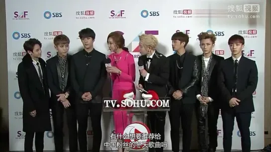 [INTERVIEW] 21.12.2014 2014 SBS Gayo Daejun - BEAST Interview