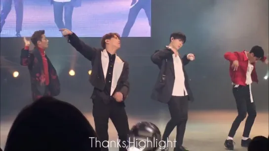 [FANCAM] 26.12.2017 Beat Shower Vol.1.1. Highlight - Hands Up