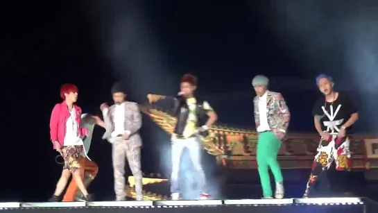 [FANCAM] 26.07.2012 BEAST - Beautiful Night, Pre-Recording #1 @ Inkigayo Mini-Concert