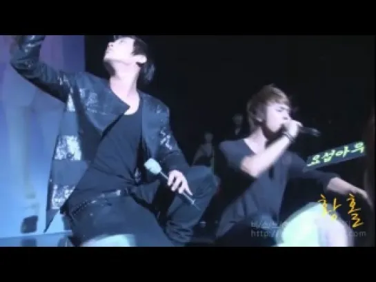 [FANCAM] 26.01.2011 DooWoon Fanservice @ BBQ Concert