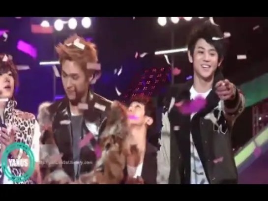 [FANCAM] 14.11.2010 DongSeob - ending stage #2 @ SBS Nongshim Love Sharing Concert