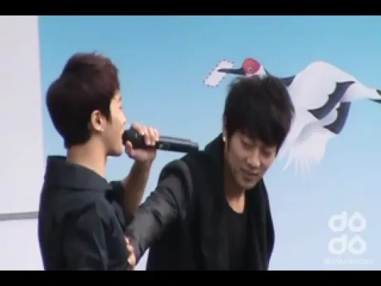 [FANCAM] 31.10.2010 DooKwang @ Cultwo Show