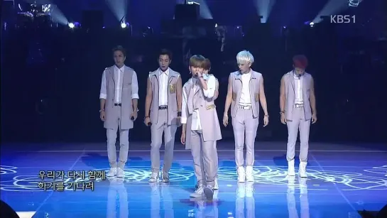 [PERF] 8.09.2013 BEAST - Shadow @ Live on KBS1 Open Concert