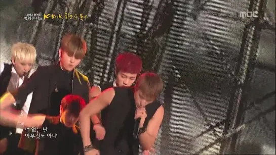 [PERF] 14.08.2013 BEAST - Fiction & Shadow @ Live on MBC 2013 DMZ Peace Concert K-Rock in Harmony