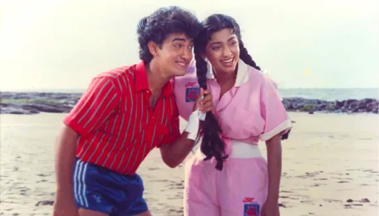 We Are In Love - Aamir Khan - Juhi Chawla - Love Love Love songs