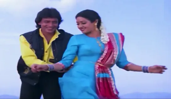 Tere Mere Beech Mein Kaun Aayega - Watan Ke Rakhwale 1987 Songs Mithun Chakraborty, Sridevi