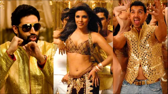 John Abraham, Abhishek Bachan and Priyanka Chopra - Maa Da Laadla (Mummy Mix) songs Dostana