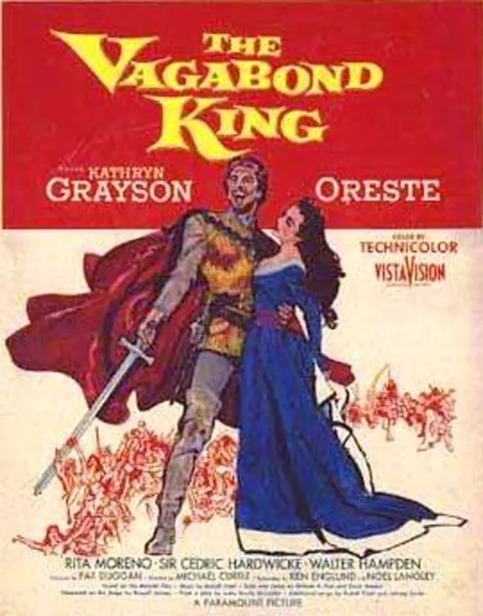 The Vagabond King (1956) без перевода!