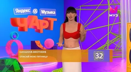 Яндекс Музыка чарт (Муз-ТВ, 02.10.2022) Ольга Серябкина