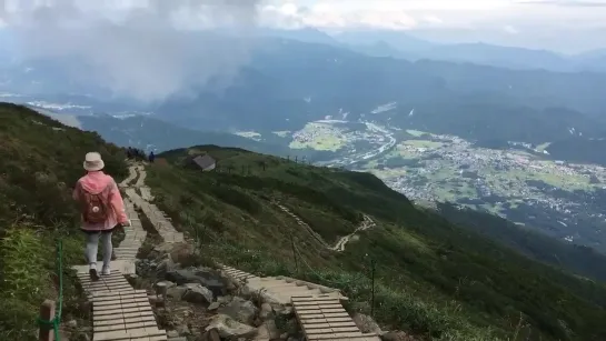 八方尾根_mountain__帰りの方はラクコースだった_それにしても気持ちよかった╰(_´︶`_)╯♡__- りりあ2017夏旅 https___t.co_saLUhvGgBA ( MQ )