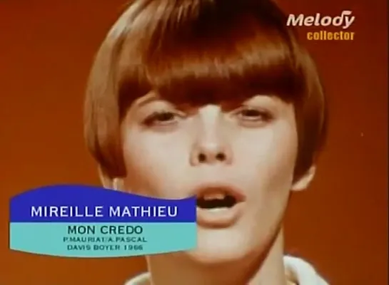 1966 - Mireille Mathieu -"Mon credo"