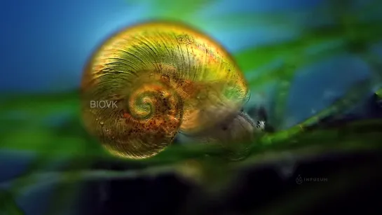 Microscopic snail от Inusum