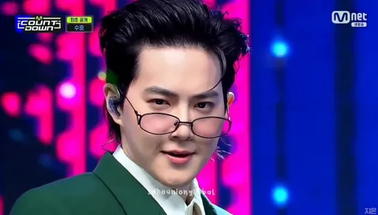 [VIDEO] 220407 Suho Cut @ Mnet "M!Countdown"