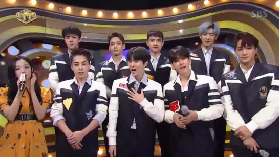 [VIDEO] 170910 EXO @ Inkigayo Interview