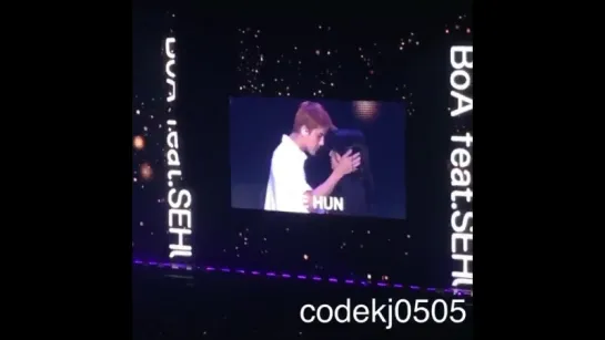 [FANCAM] BoA feat. SEHUN 'Only One' @ SMTOWN Live in Osaka Day 2