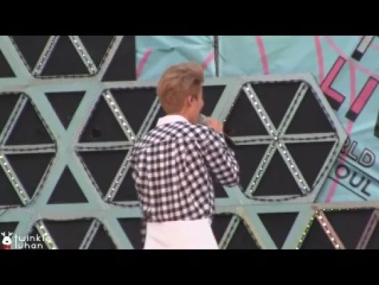 [FANCAM] 140815 EXO - Lucky (Luhan Focus) @ SMTOWN LIVE WORLD TOUR IV in SEOUL