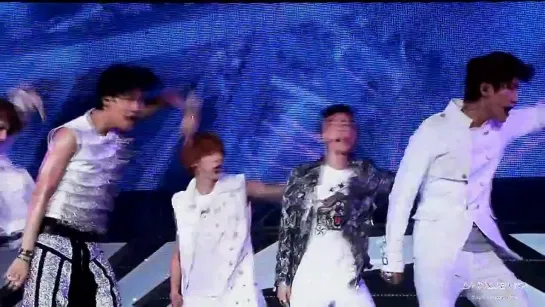 [FANCAM] 120818 EXO - MAMA @ SMTOWN in Seoul