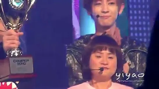 [FANCAM] 120417 Chanyeol Focus @ MBC Show Champion