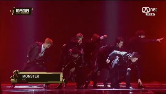 [VIDEO] 161202 EXO - VCR + Transformer + Dance Break + Monster @ MAMA 2016