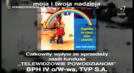 Hey I Przyjaciele - Moja I Twoja Nadzieja (Kino Polska Muzyka) 100 Najwiekszych Przebojow Lat 90. - Nr 15