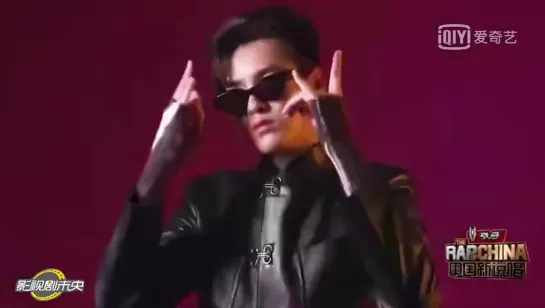 [VIDEO] Kris Wu @ "The Rap Of China" S4 BTS