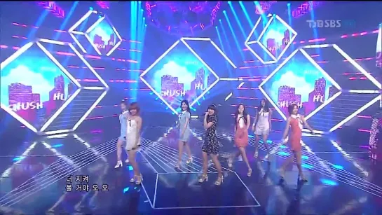 [PERF] A Pink - HUSH (120624 Inkigayo)