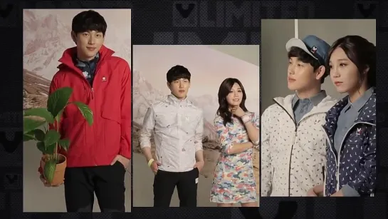 [BTS] A PINK (EunJi) × ZE:A (Im SiWan) - M-LIMITED 2015 S/S CF [150304]