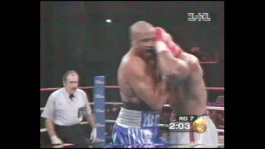 2001-12-01 Lance Whitaker vs Jameel McCline (WBC Continental Americas Heavyweight Title)