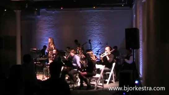 Bjorkestra Big Band - Anchor Song (Bjork cover) - live at Shapeshifter Lab