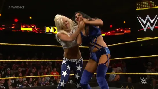 Billie Kay(w/Peyton Royce) vs Liv Morgan