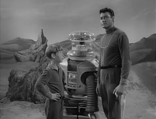 Затерянные в космосе / Lost in Space (1965–1968 США) сезон 1 серия 5 / Бушующее море