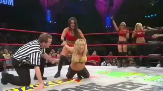 Madison Rayne, Velvet Sky, Alissa Flash, & Traci Brooks vs Sarita, Taylor Wilde, Christy Hemme, & Hamada