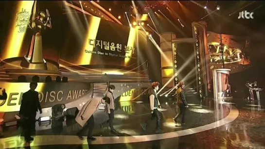 [CUT] 24.01.2015 BEAST & Taeyang - Digital Bonsang Award @ JTBC 29th Golden Disk Awards