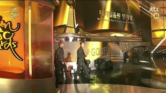 [CUT] 24.01.2015 BEAST & SNSD - Digital Popularity Award @ JTBC 29th Golden Disk Awards